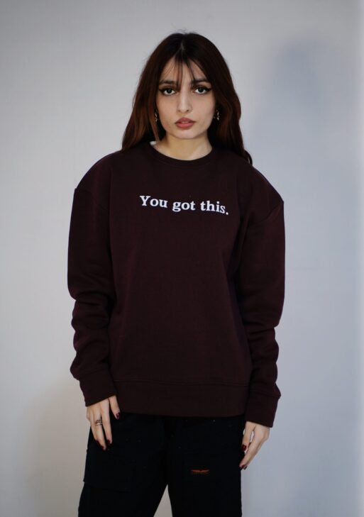 You Got This Oversized Sweatshirt