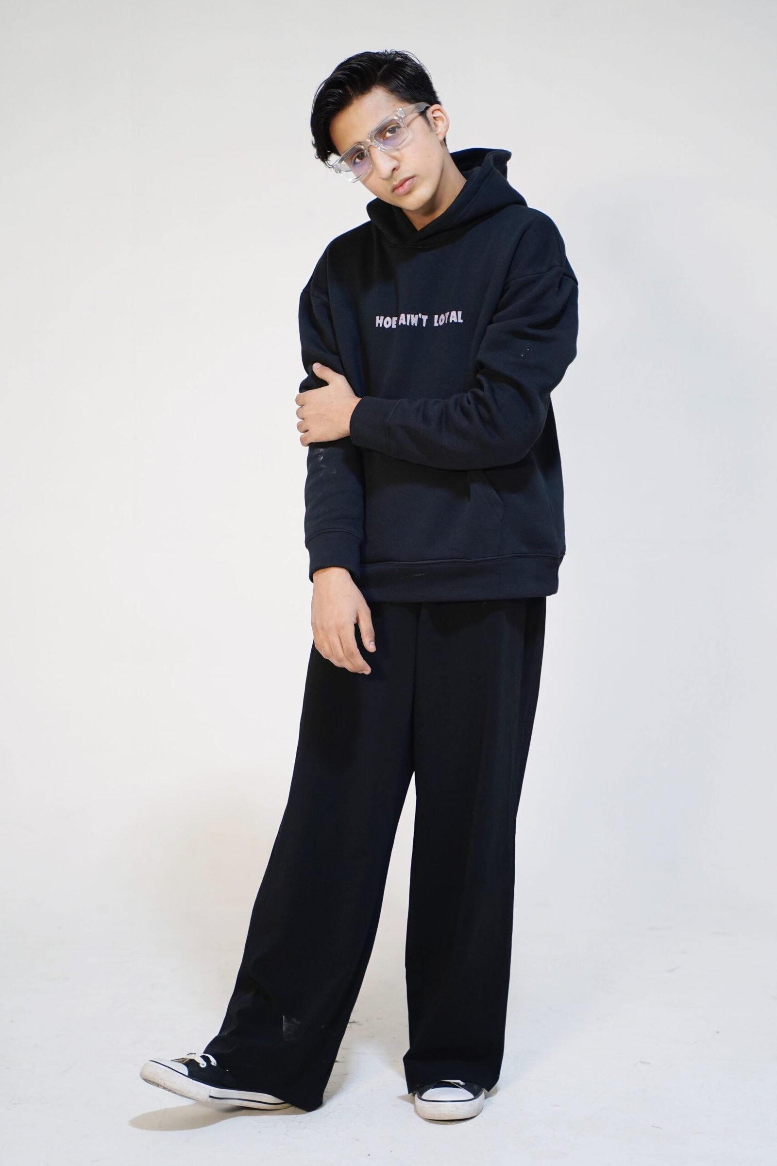 Hoes Ain't Loyal Oversized Hoodie - Image 2